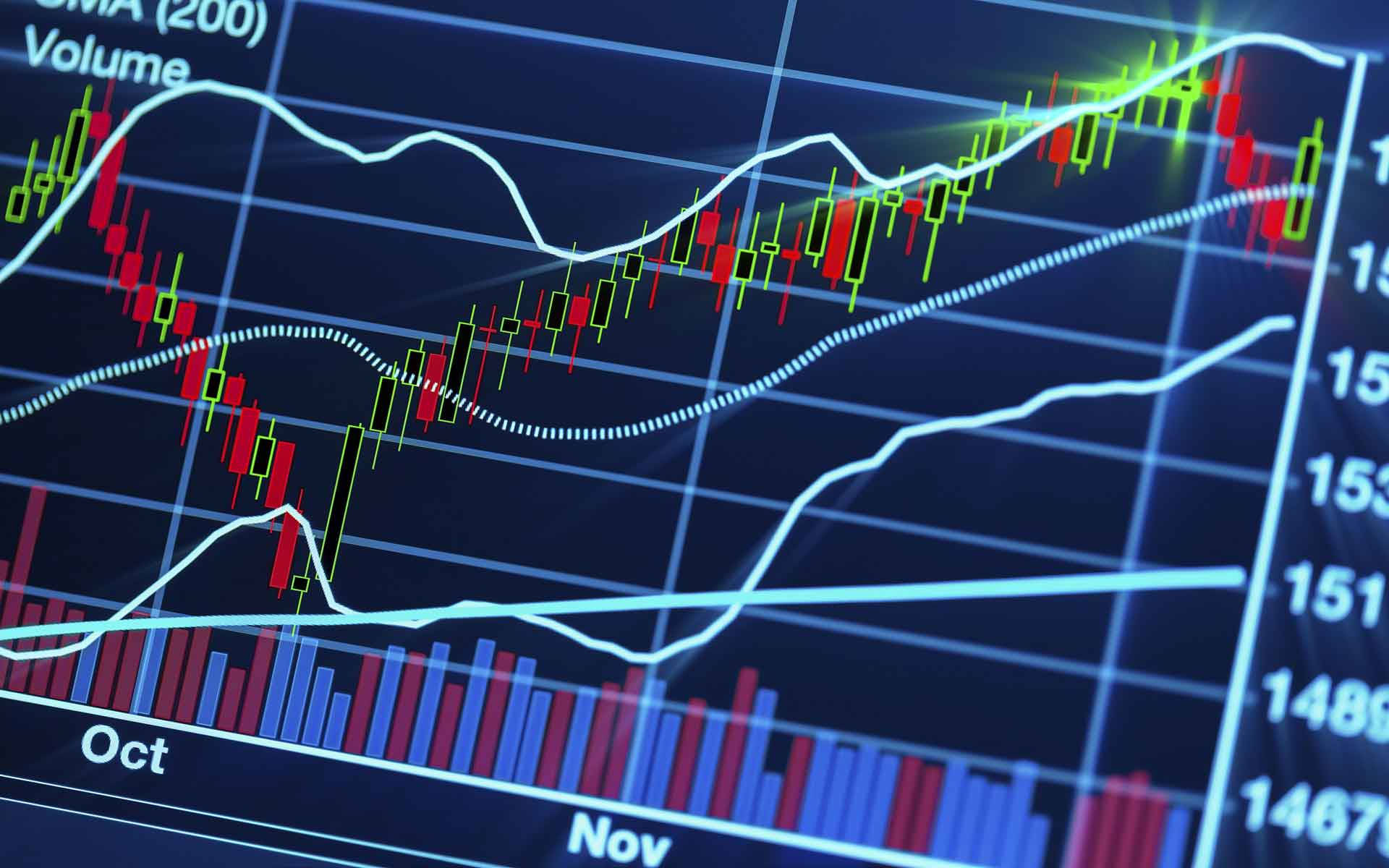 Stock Market, candle stick, traditional candle stick colours, Full HD Desktop Wallpaper