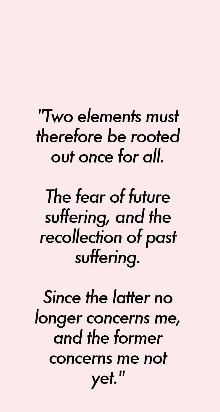 Stoicism, pink background, black text, HD Phone Wallpaper