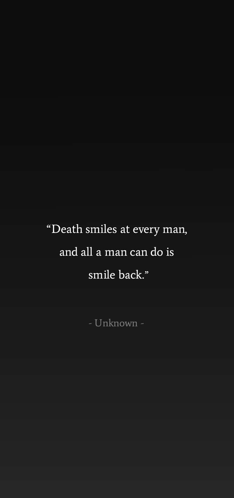 Serene Stoic Philosopher, minimalist black wallpaper, white text, HD Phone Wallpaper