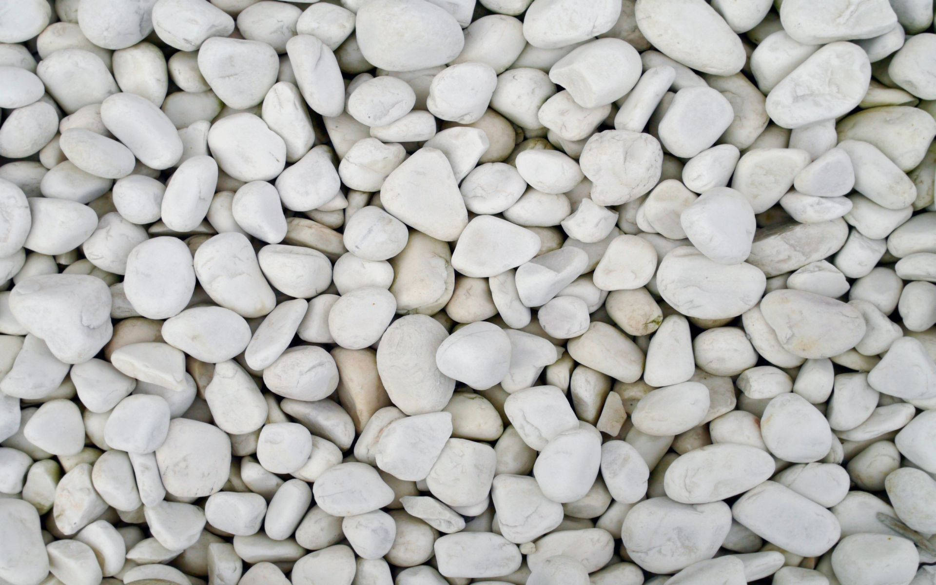 white stone, smooth white river rocks, subtle gray veining, Full HD Desktop Wallpaper