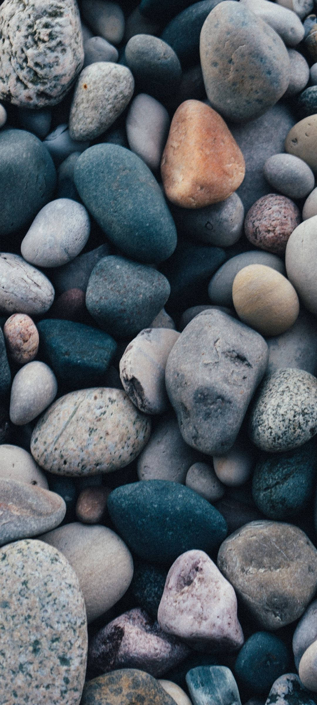 vivo y11, stones, cool muted tones, Full HD Phone Wallpaper