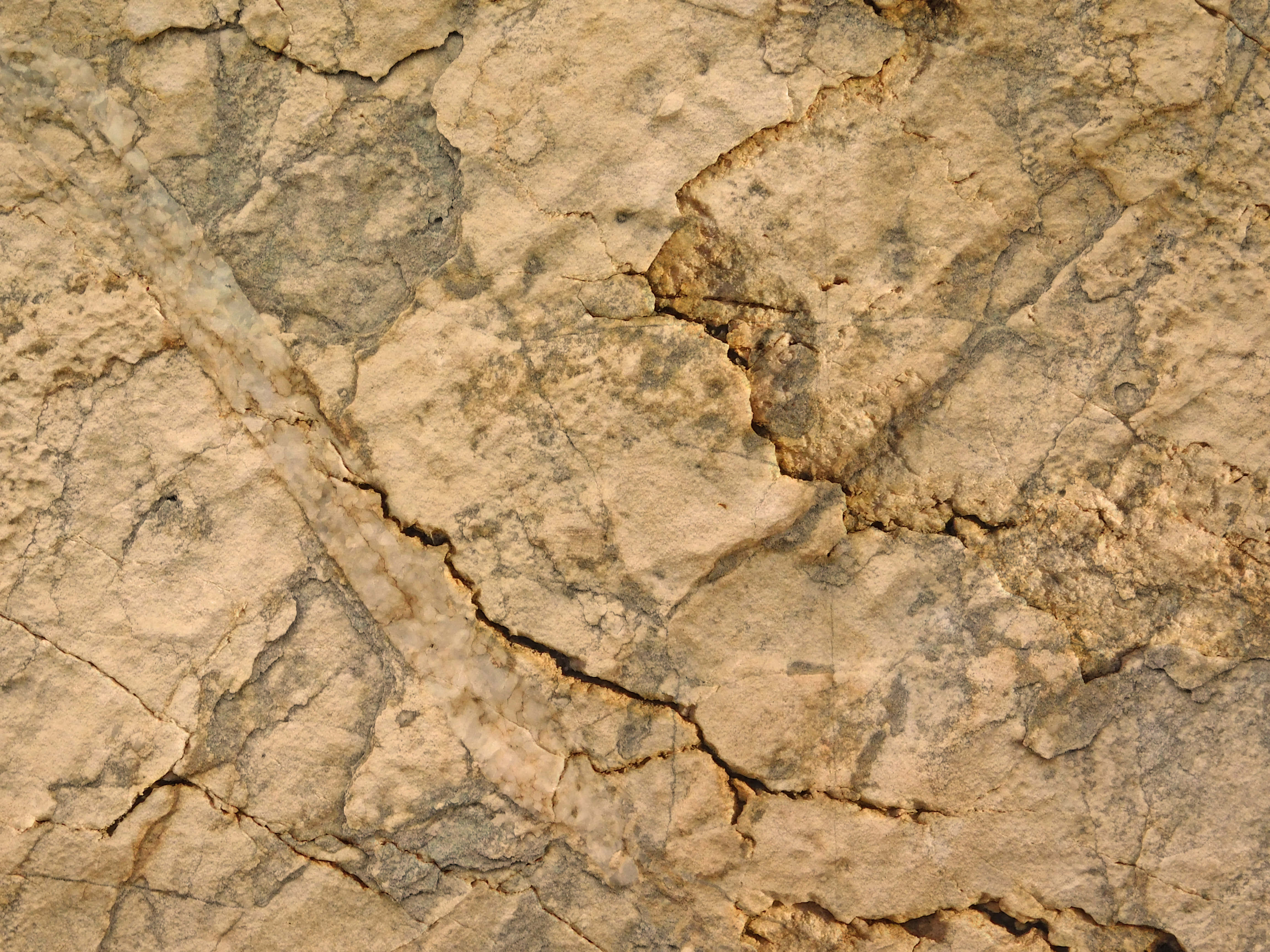 parched earth, deep cracks, textured beige gray soil, 4K Desktop Wallpaper