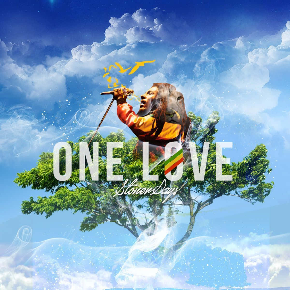 Stoner iPhone, reggae artist, lion head, SD Desktop Wallpaper