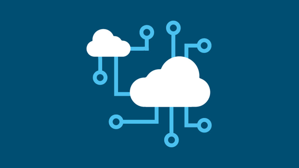 cloud storage icons, minimalist art, white cloud icons, SD Desktop Wallpaper