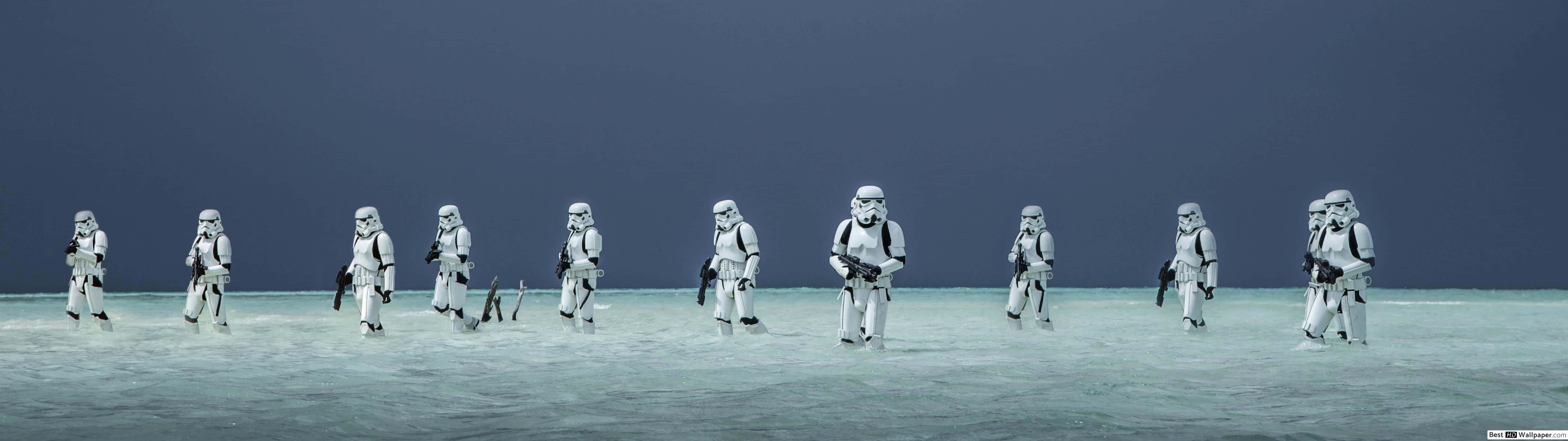 Stormtrooper, 5120x1440, dual screen, 5K Desktop Wallpaper