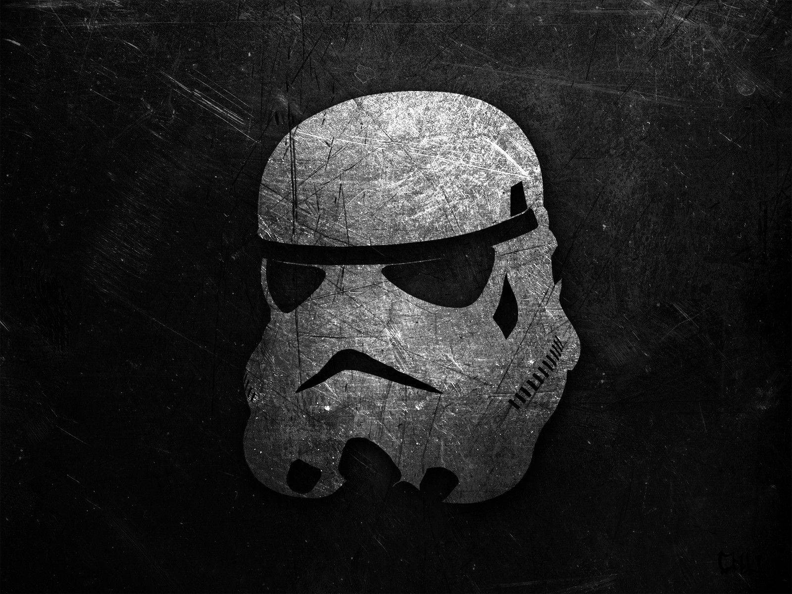Stormtrooper, combat helmet, silver, HD Desktop Wallpaper