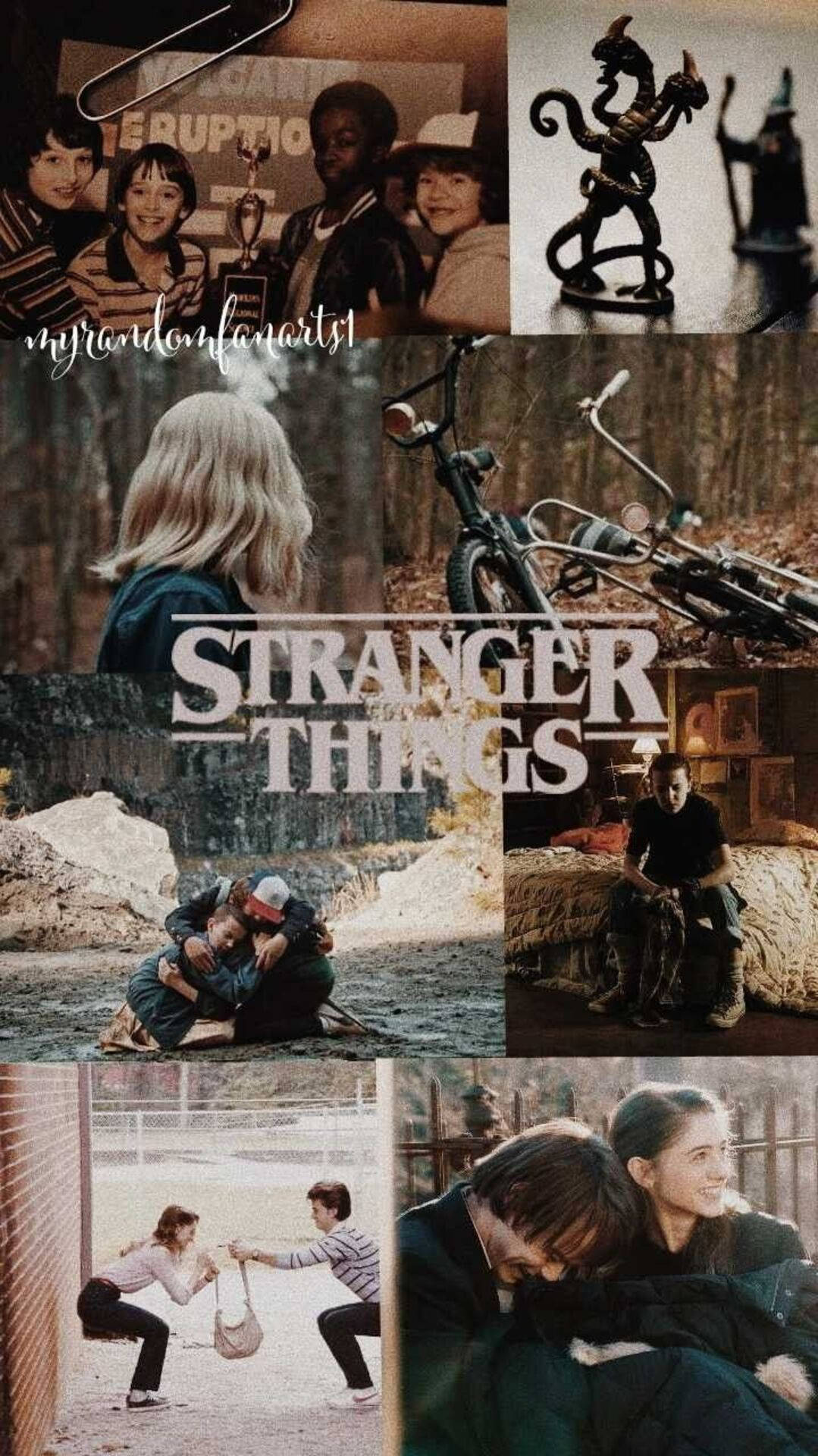 Stranger Things 3, fan art, characters, Full HD Phone Wallpaper