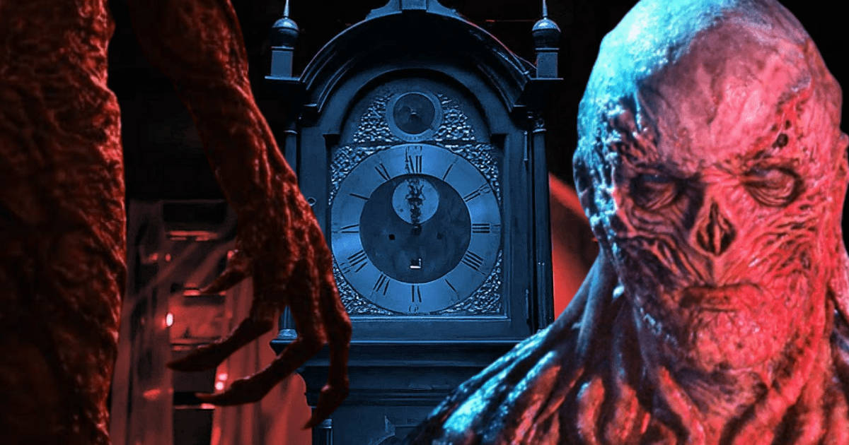 Stranger Things 4, grotesque horror creature, textured skin, SD Desktop Wallpaper