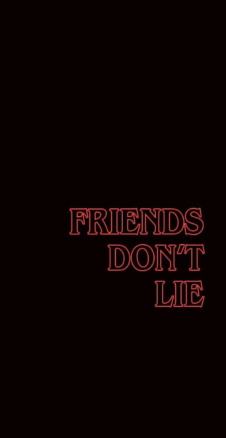 Stranger Things, neon text, red neon, HD Phone Wallpaper