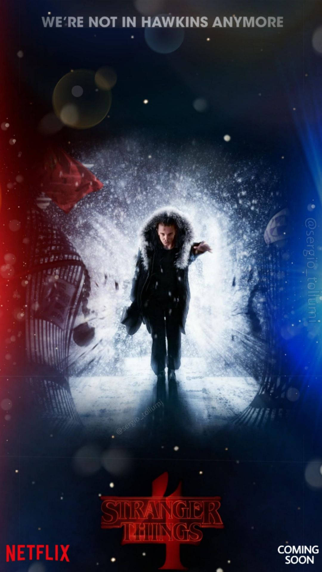 Stranger Things, season 3, iPhone, Full HD Phone Wallpaper