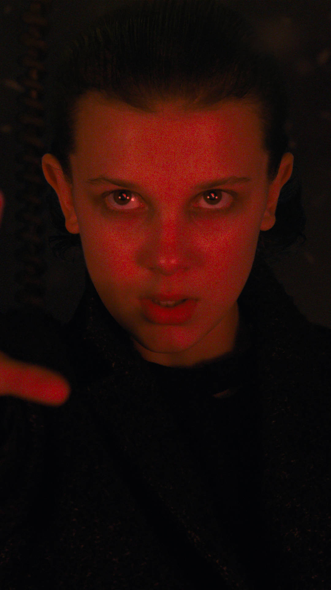 Stranger Things, iPhone, eerie red lighting, Full HD Phone Wallpaper