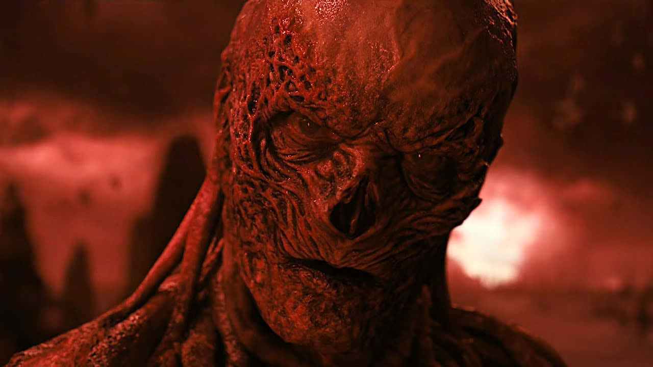 Stranger Things, Vecna, cracked red skin, HD Desktop Wallpaper