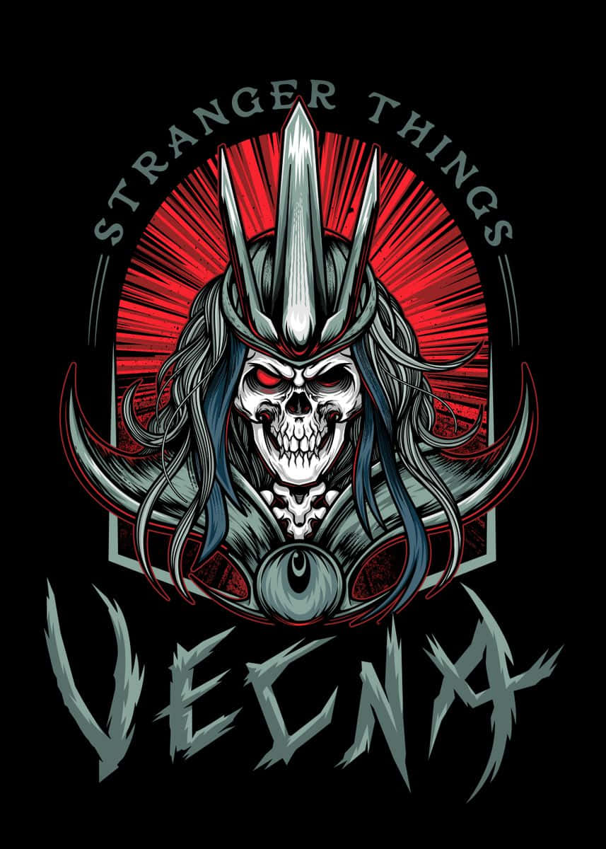 Stranger Things, Vecna, glowing red eyes, SD Phone Wallpaper