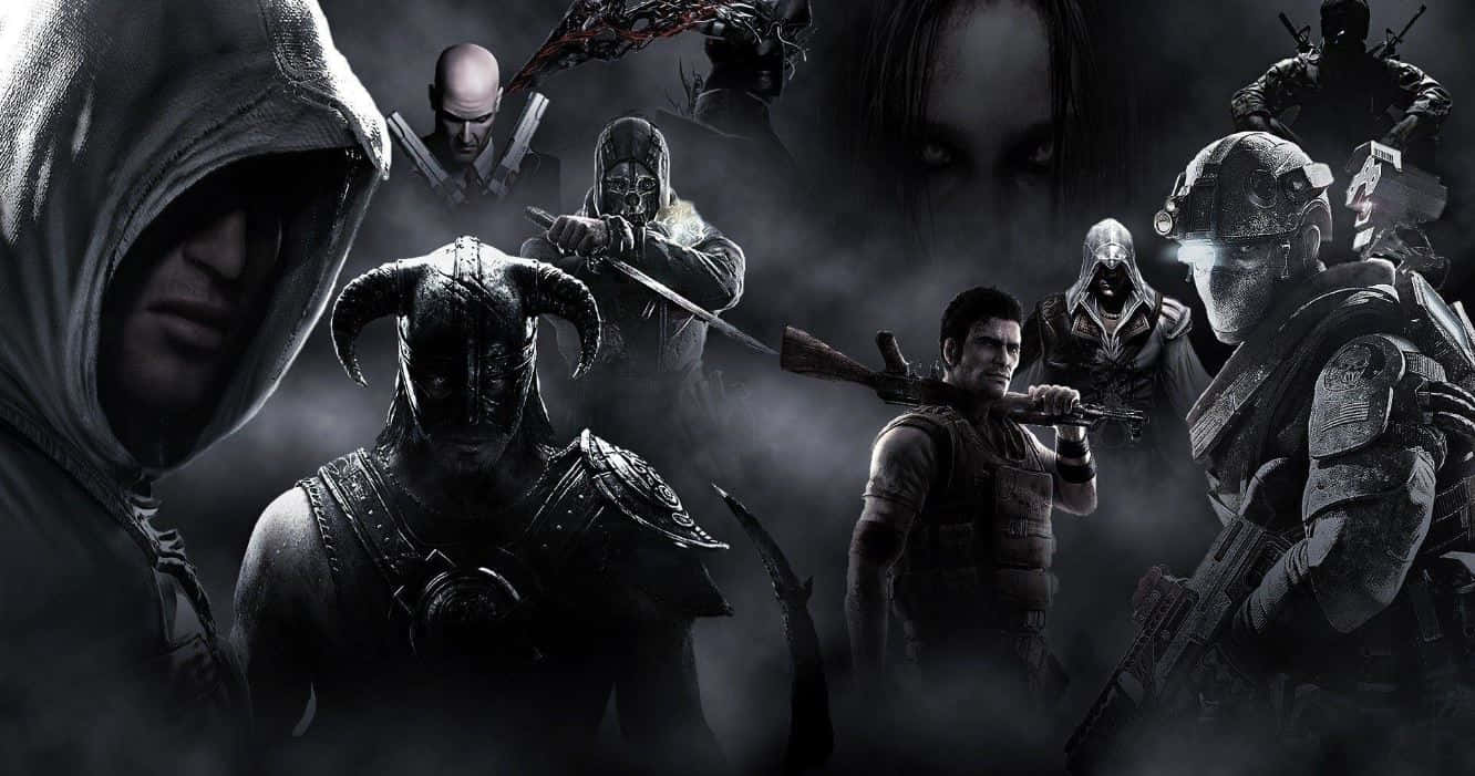 Strategy Game, video game characters, hooded armor, HD Desktop Wallpaper