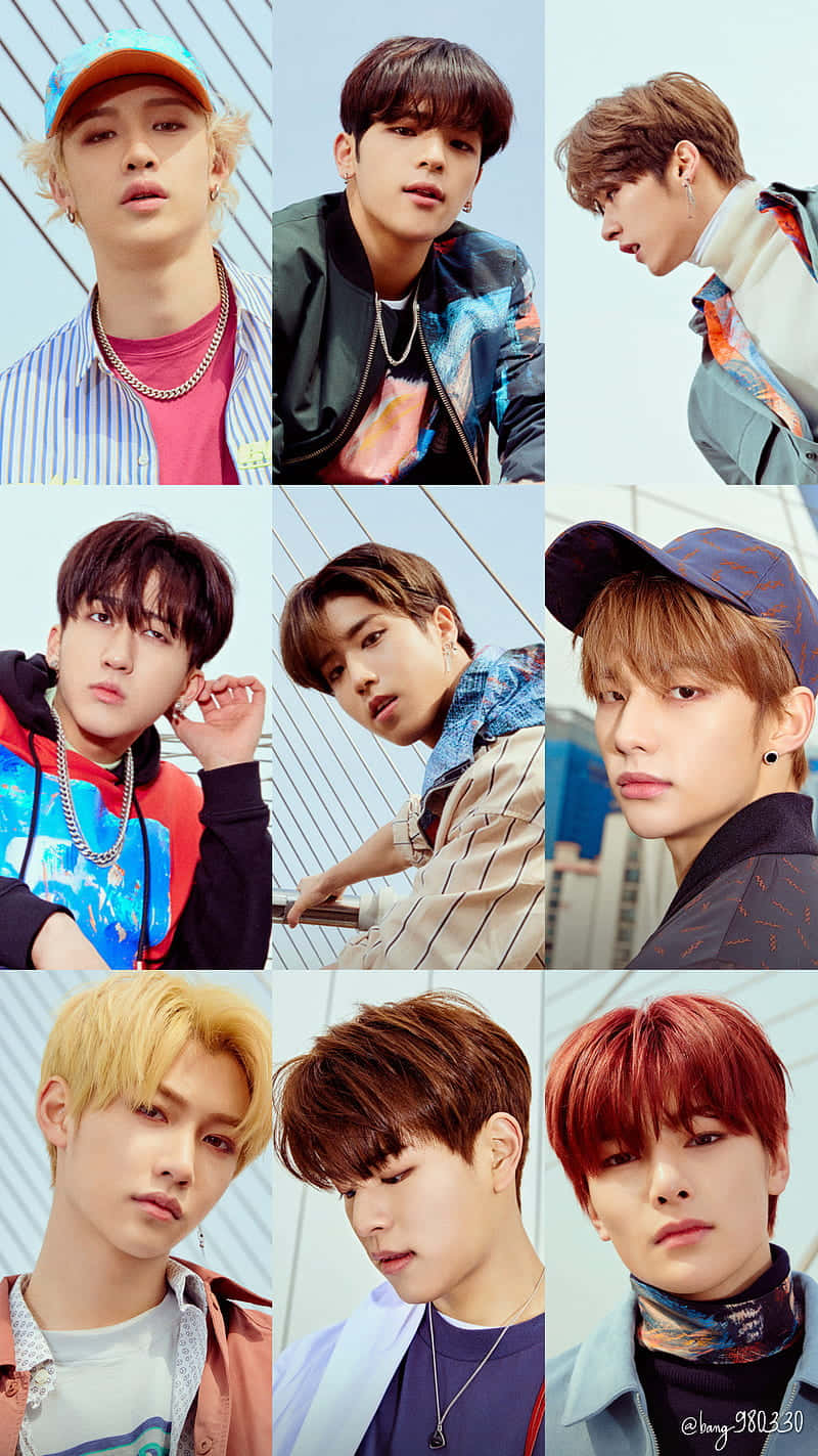 Stray Kids, OT8, colorful streetwear, HD Phone Wallpaper