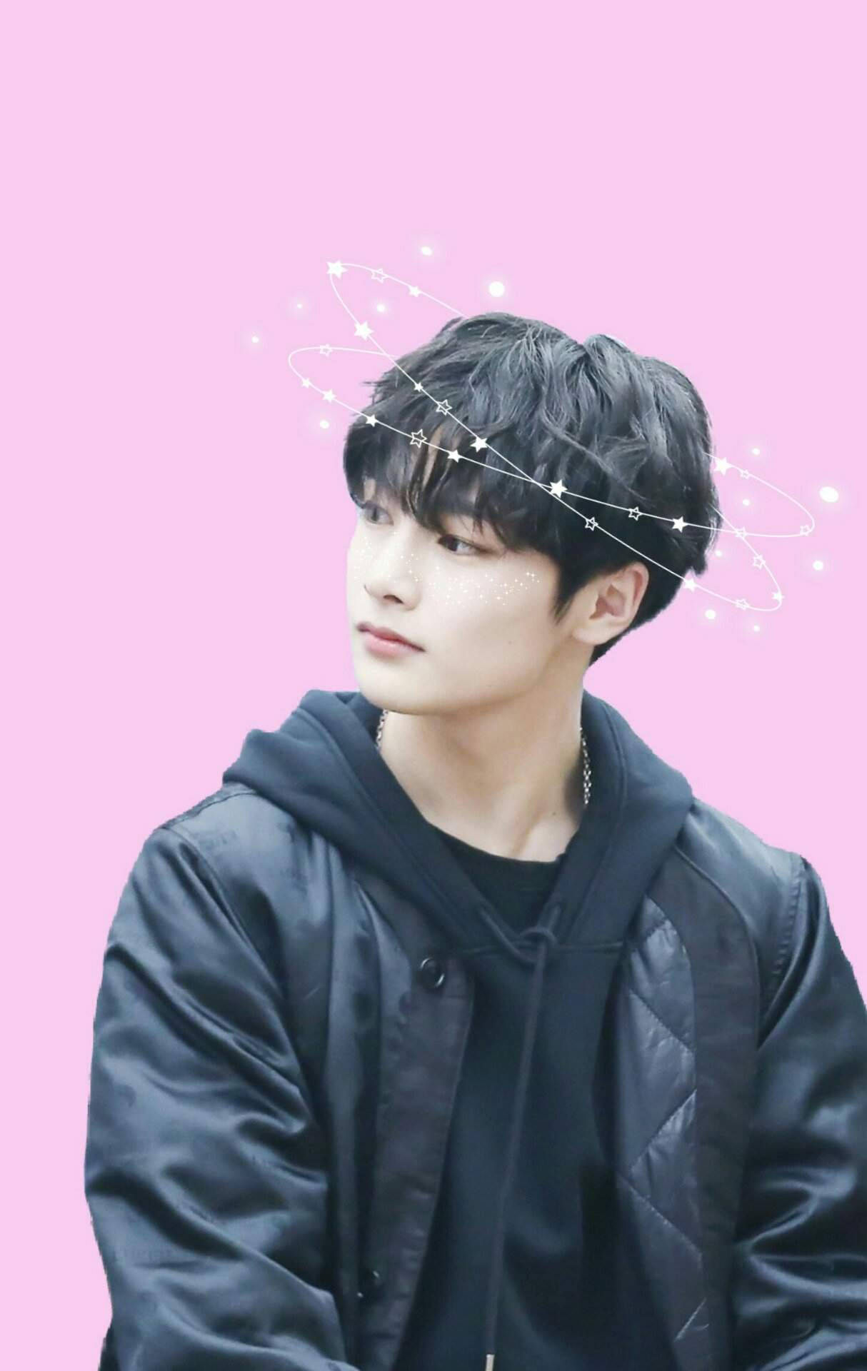 Stray Kids, maknae, dark hair, Full HD Phone Wallpaper