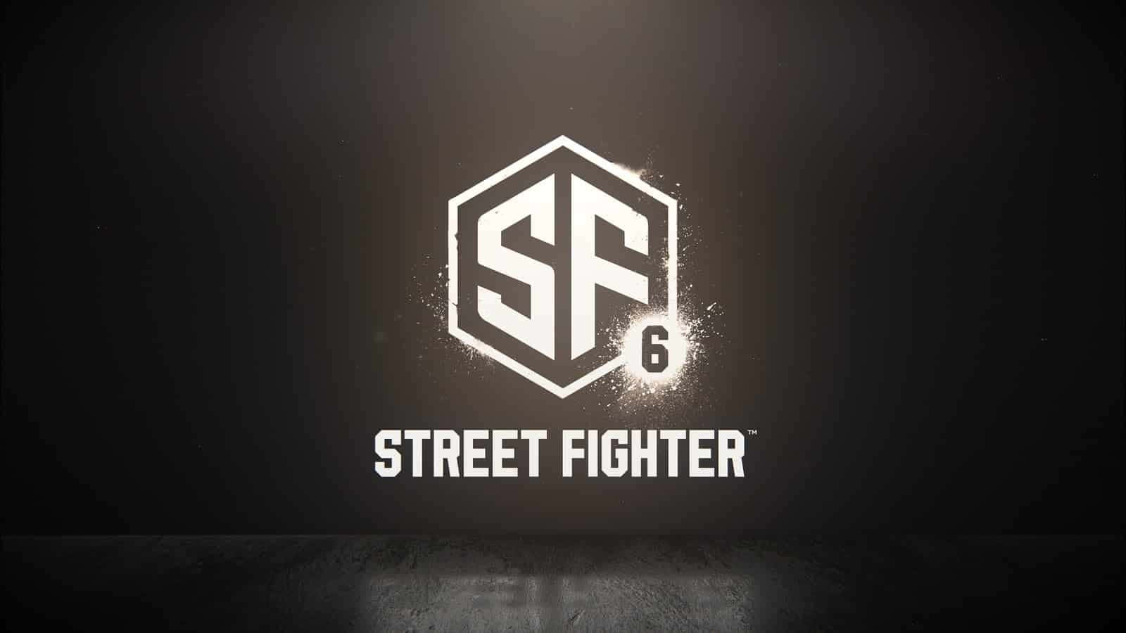 Street Fighter 6, logo, glows, HD Desktop Wallpaper
