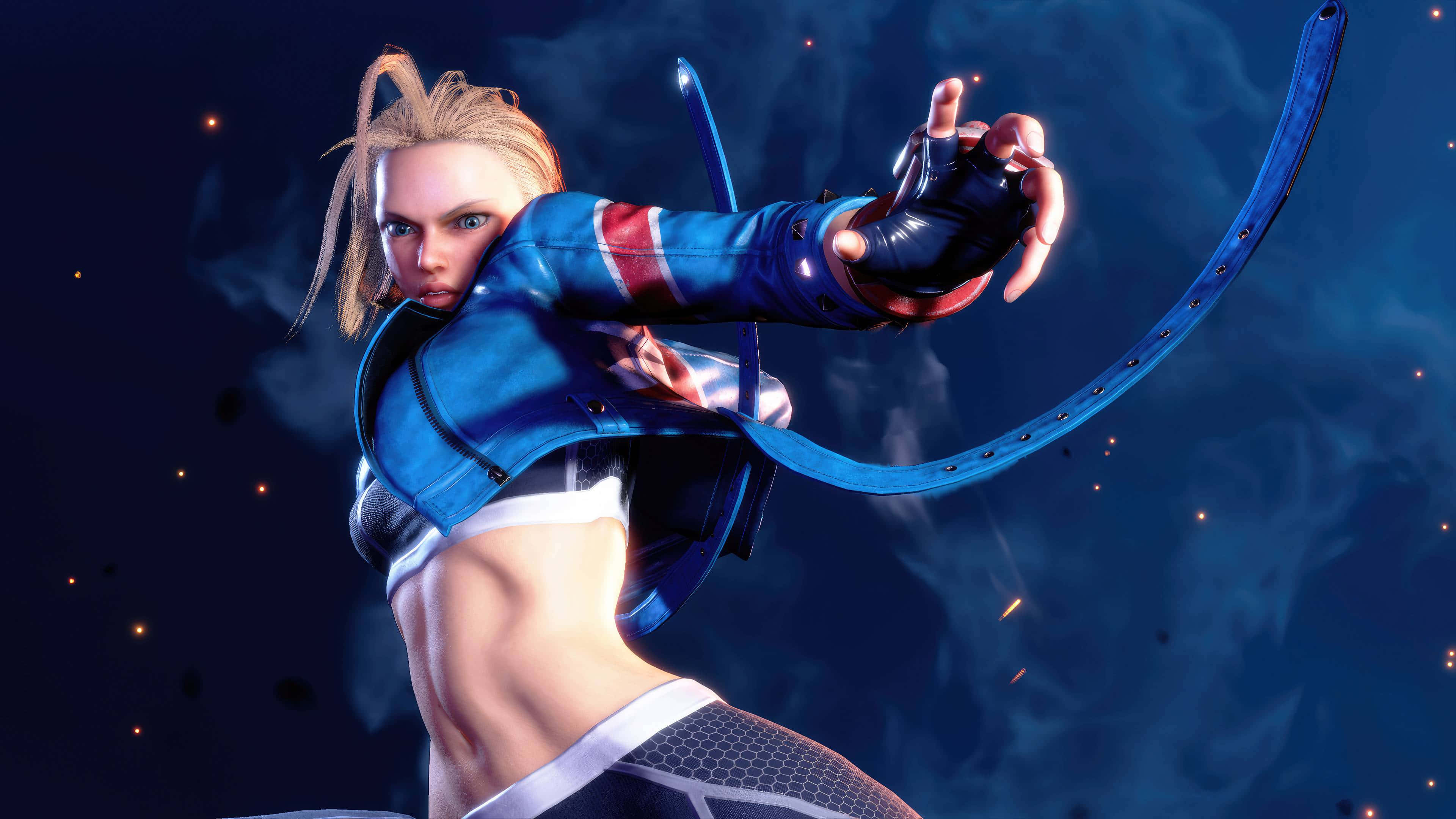 Street Fighter 6, female fighter, blonde fighter, 4K Desktop Wallpaper