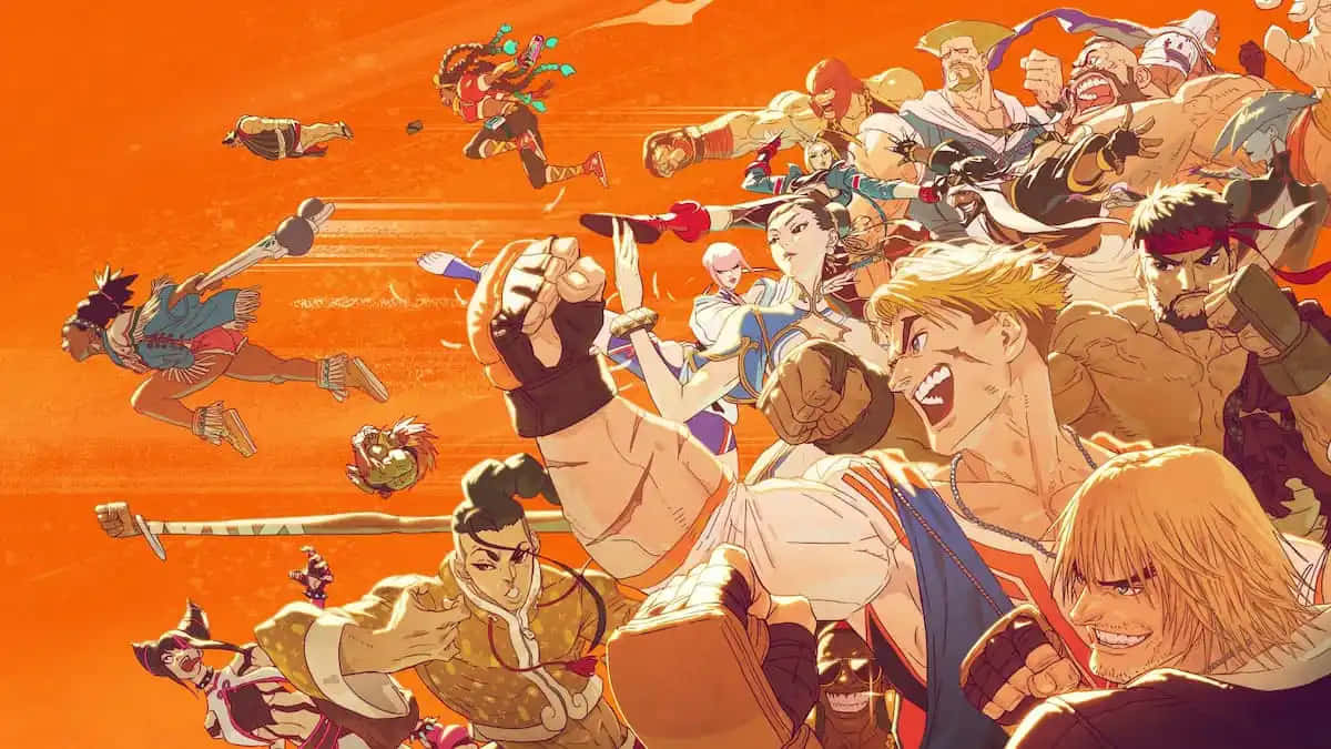 Street Fighter Alpha, epic battle, anime-style fighters, SD Desktop Wallpaper