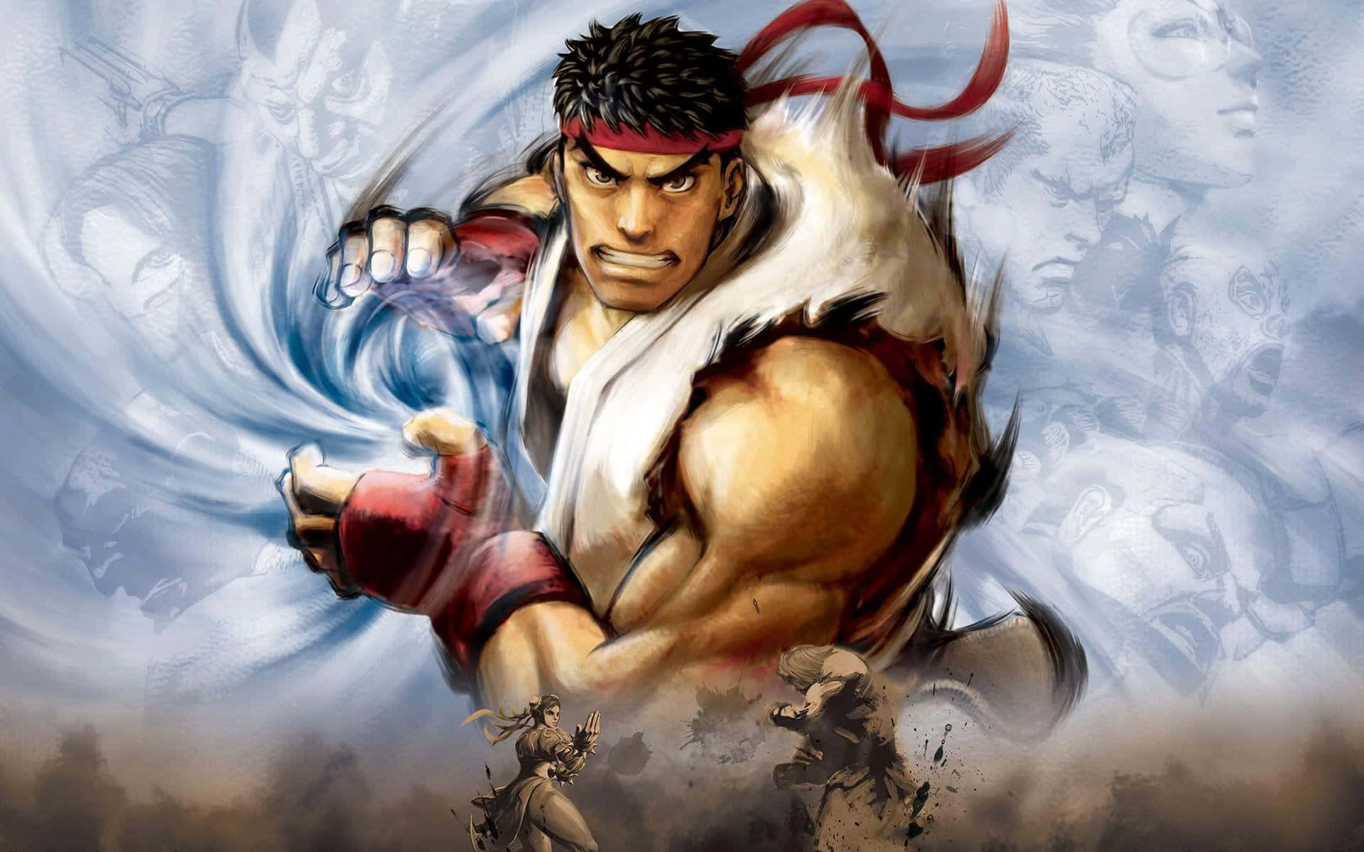 Street Fighter, Balrog, red headband, Full HD Desktop Wallpaper