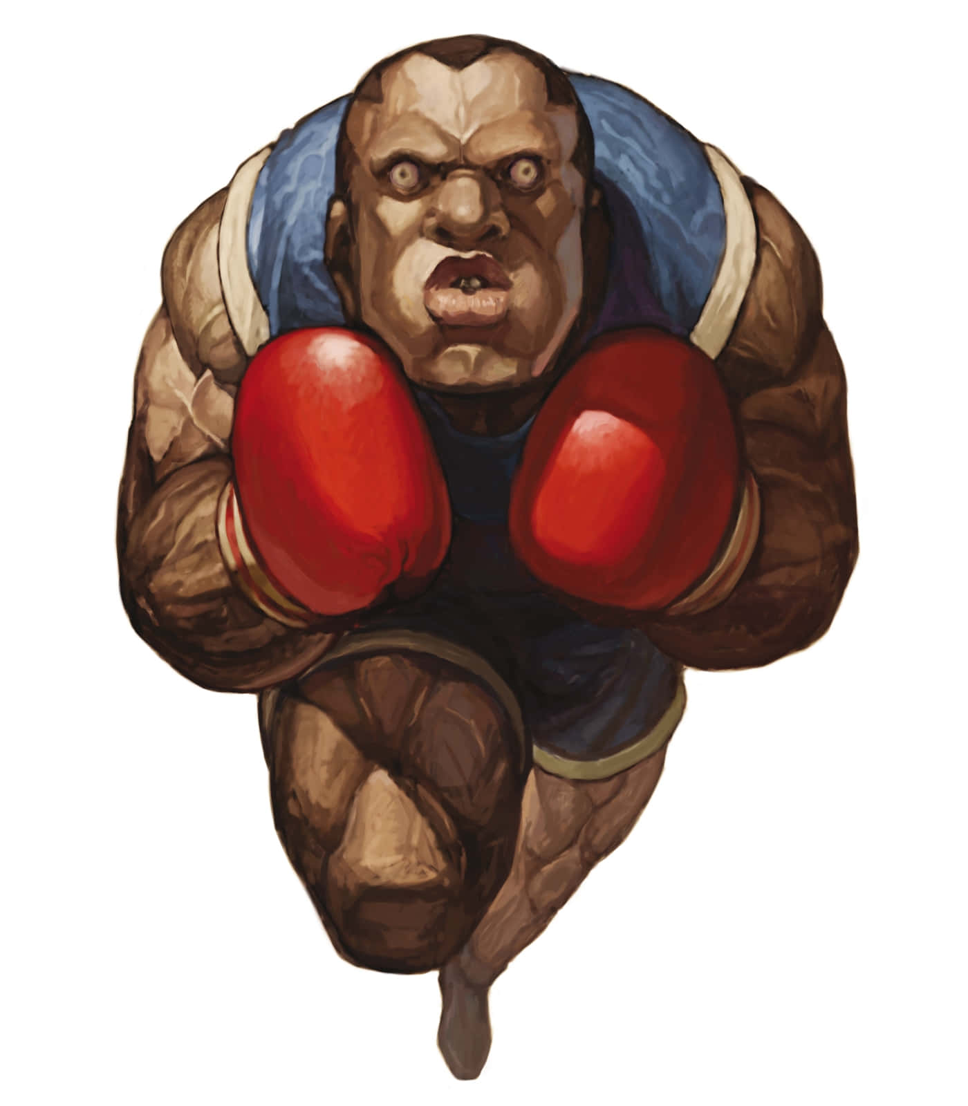 Street Fighter Balrog, red gloves, blue vest, HD Phone Wallpaper