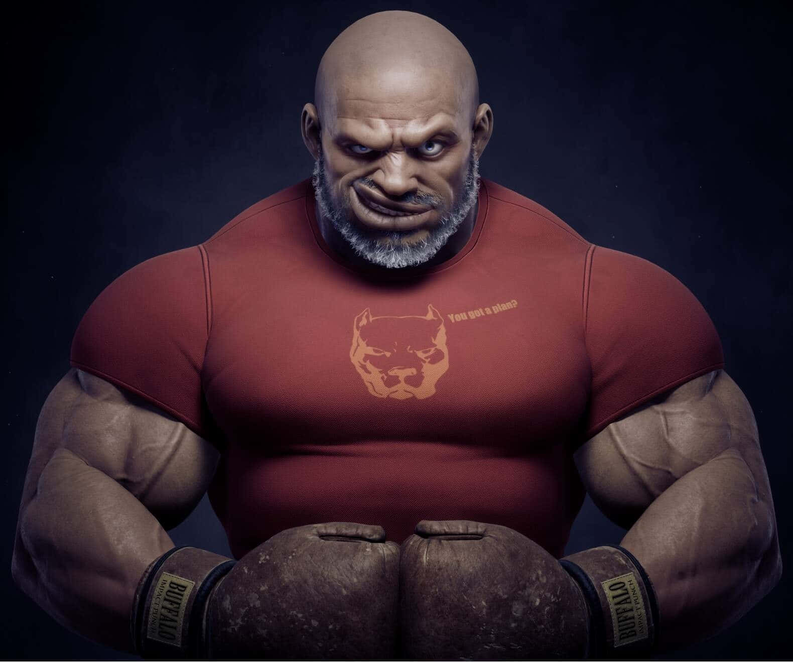Street Fighter, Balrog, red tshirt, HD Desktop Wallpaper