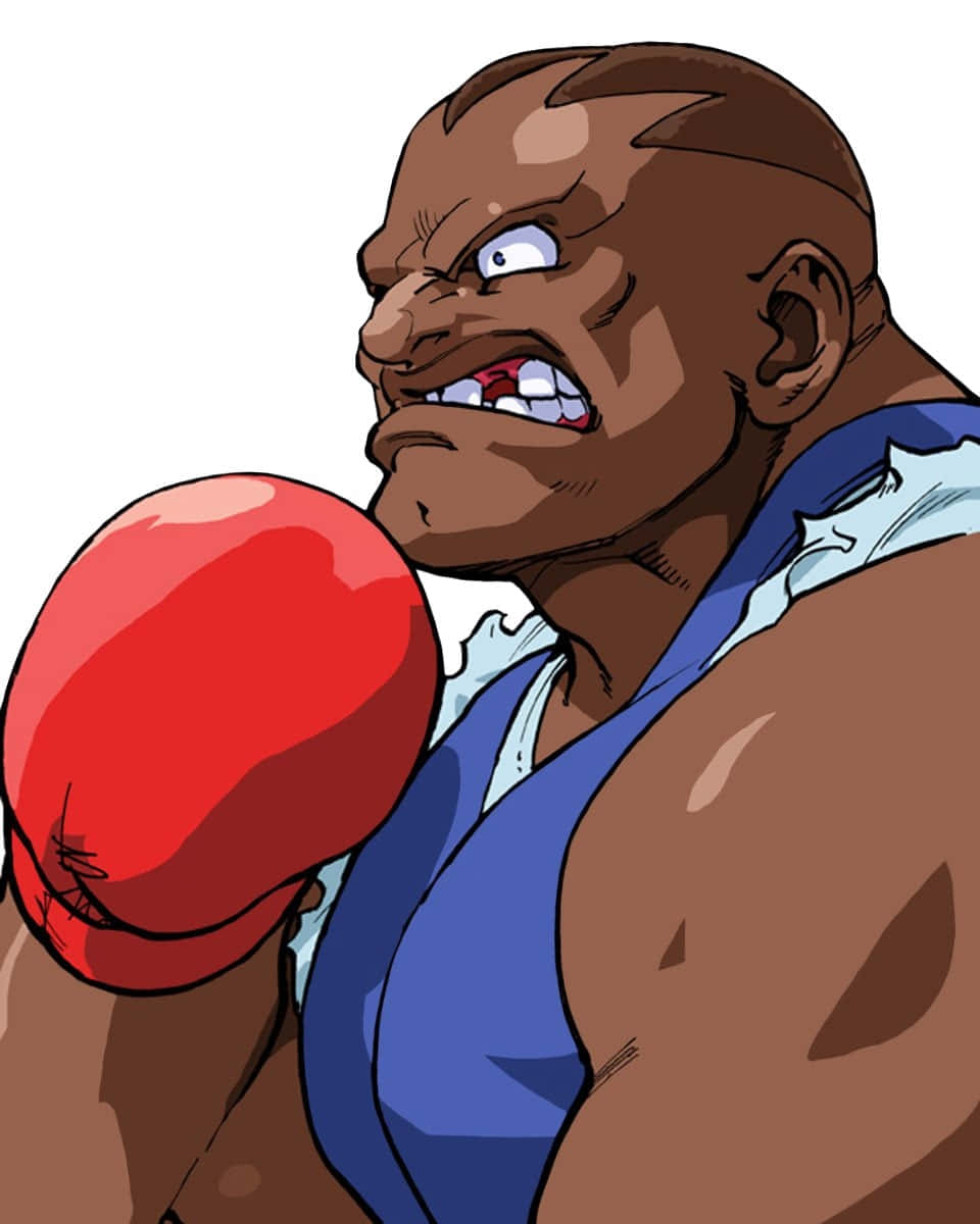 Street Fighter, Balrog, red glove, SD Phone Wallpaper