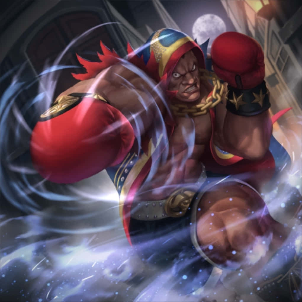 Street Fighter Balrog, red boxing gloves, colorful hood, SD Desktop Wallpaper