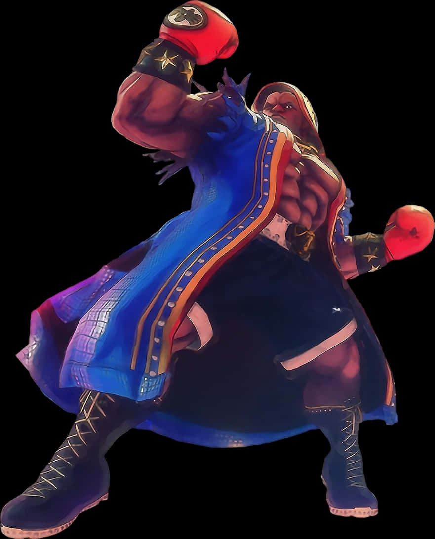 Street Fighter, Balrog, red boxing gloves, SD Phone Wallpaper