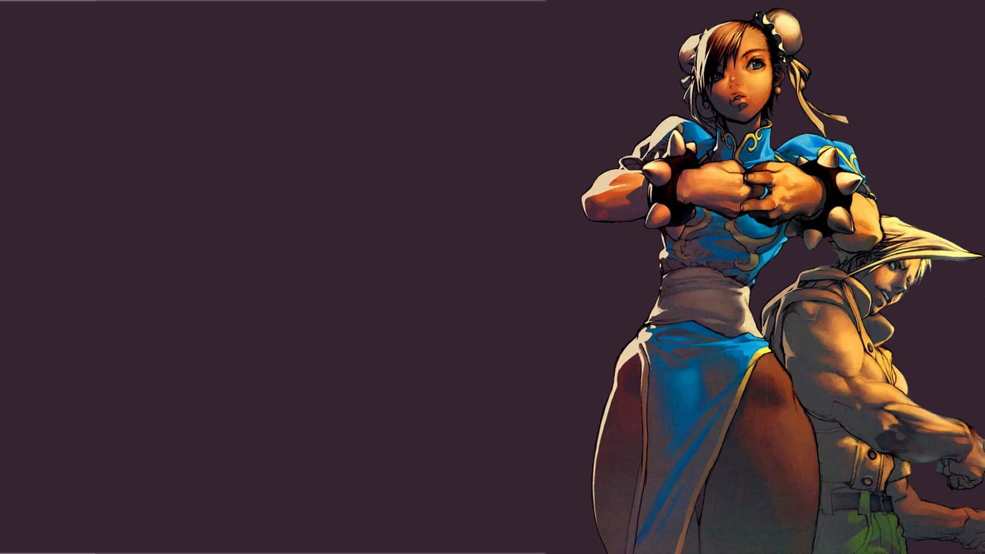 Street Fighter Characters, anime fighters, combat stances, Full HD Desktop Wallpaper