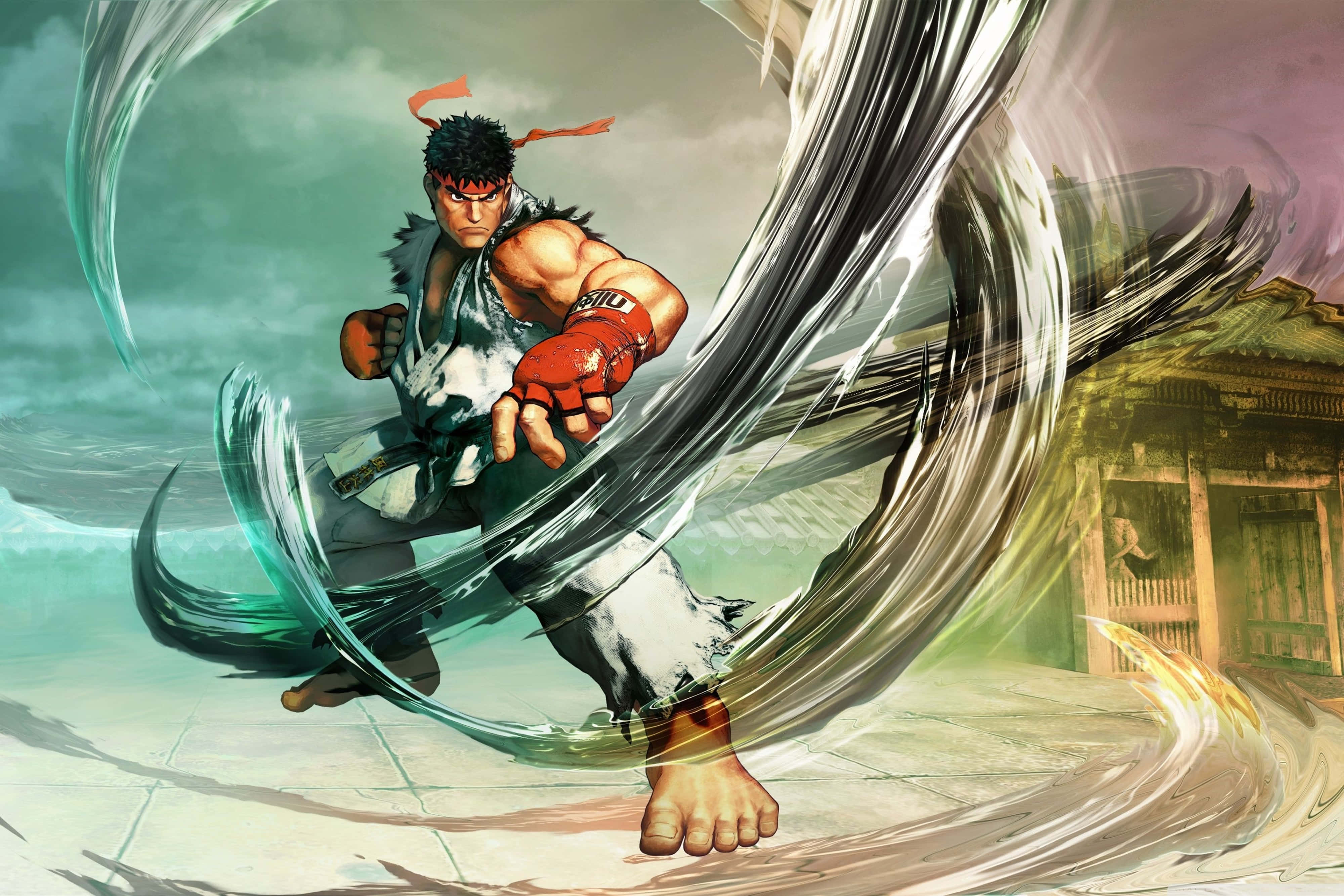 Street Fighter, 4K, white gi, 4K Desktop Wallpaper