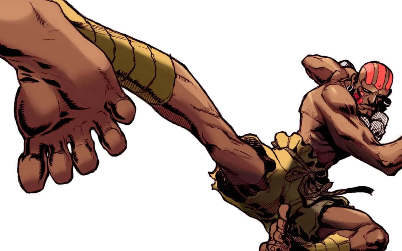 Street Fighter, Dhalsim, stretching attack, HD Desktop Wallpaper