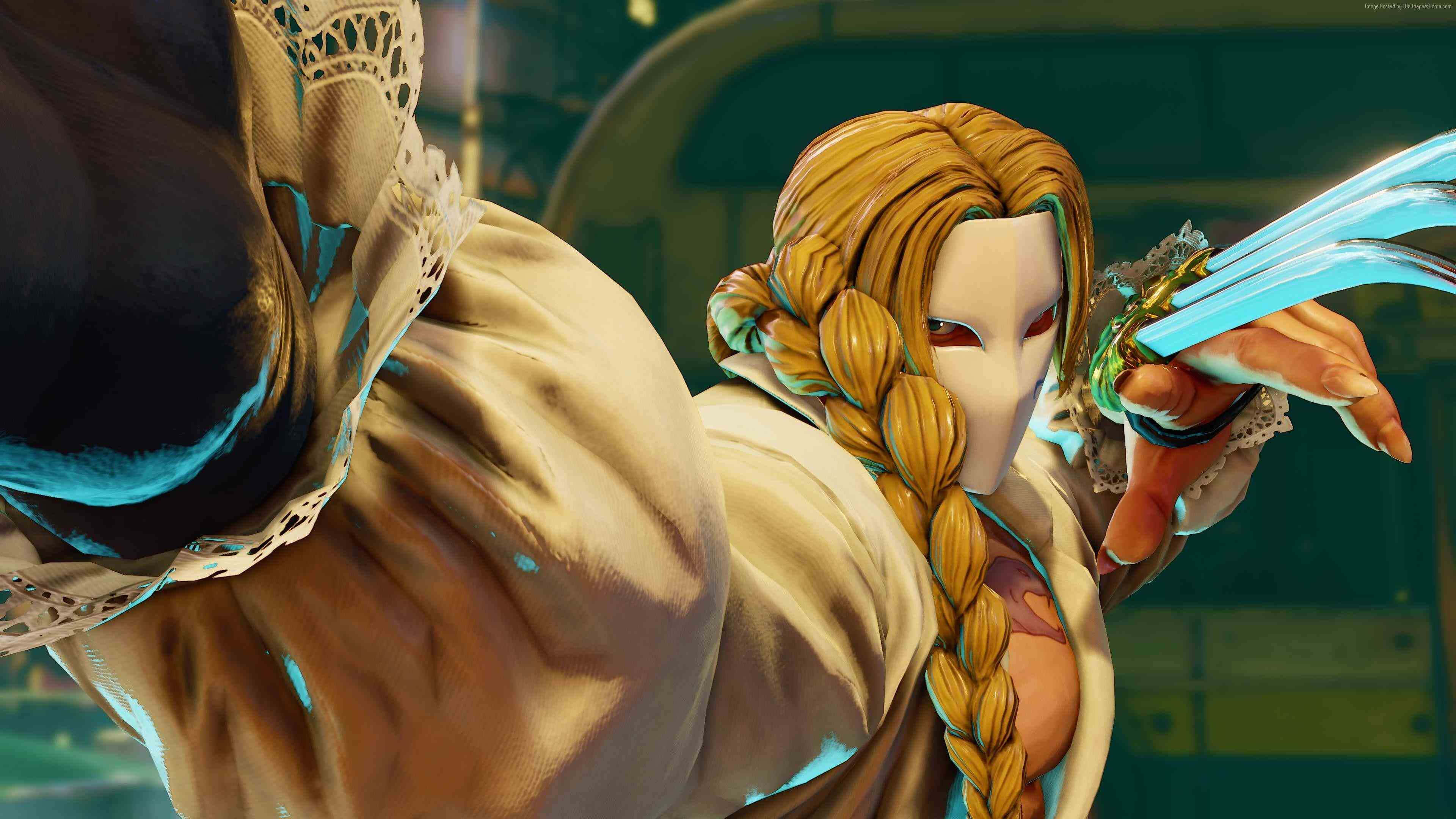 Street Fighter, Vega, claw strike, 4K Desktop Wallpaper