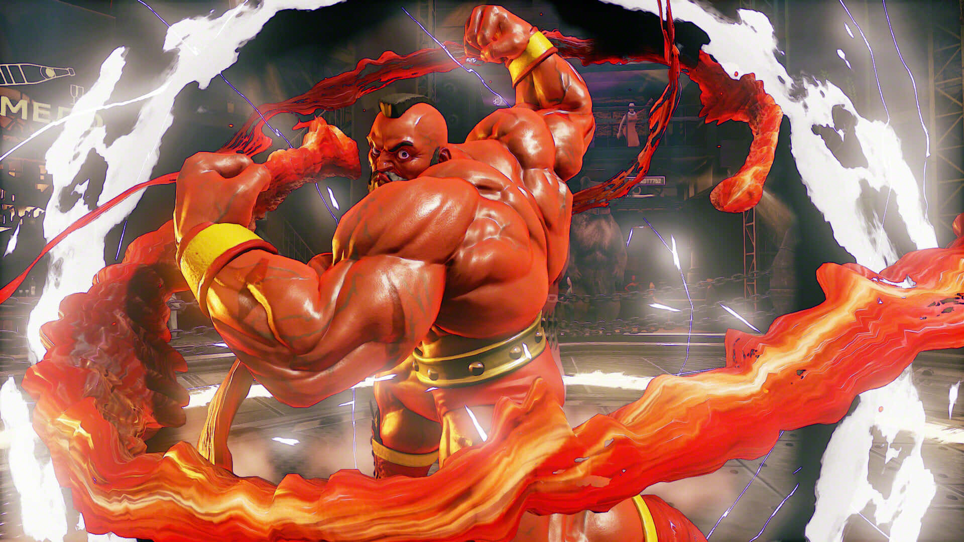 Street Fighter, Zangief, red-skinned, Full HD Desktop Wallpaper