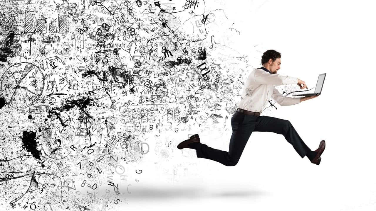 Stress, man, business attire, HD Desktop Wallpaper