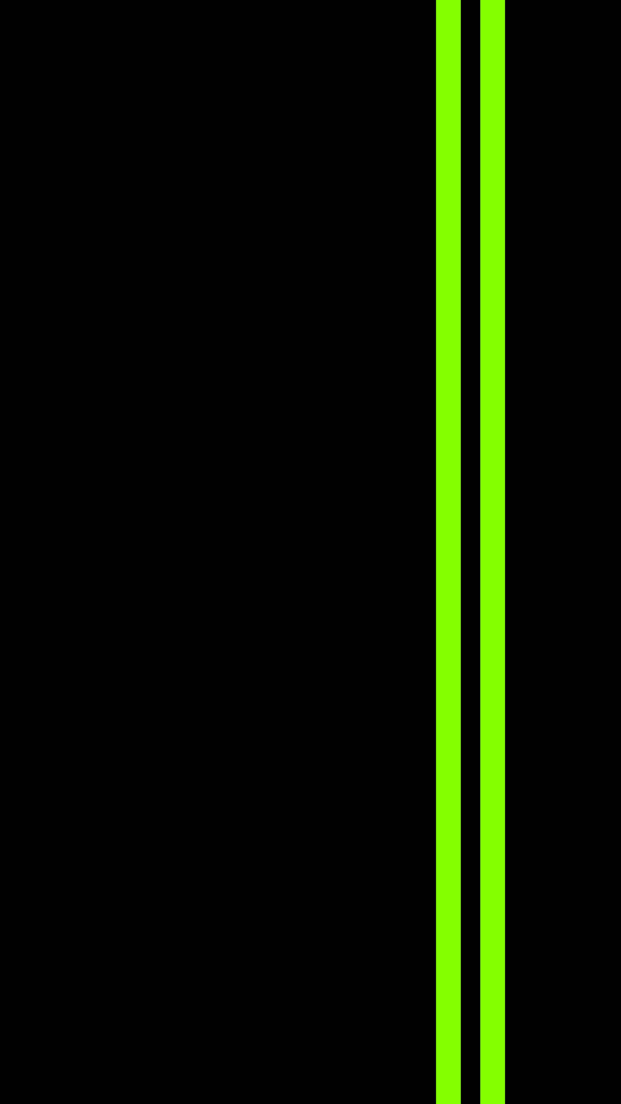black, green, double stripes, 2K Phone Wallpaper