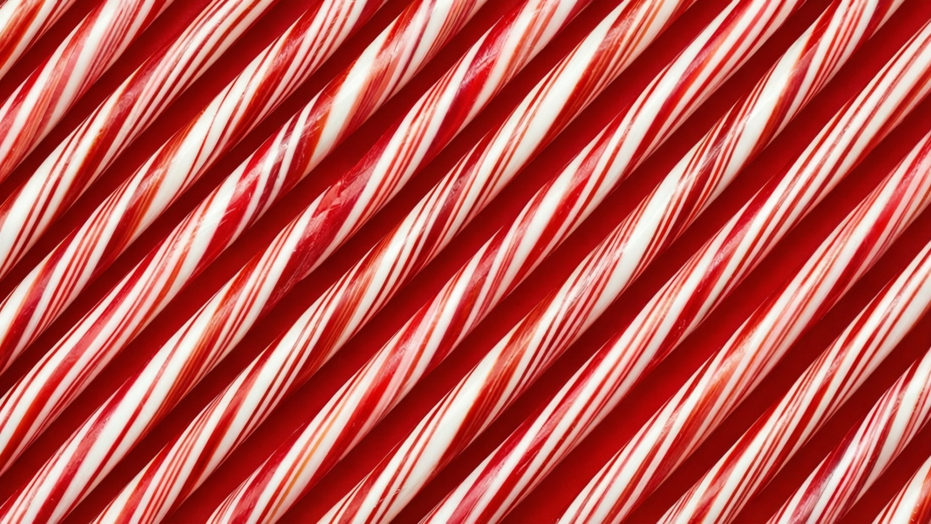 candy cane, red, white, Full HD Desktop Wallpaper