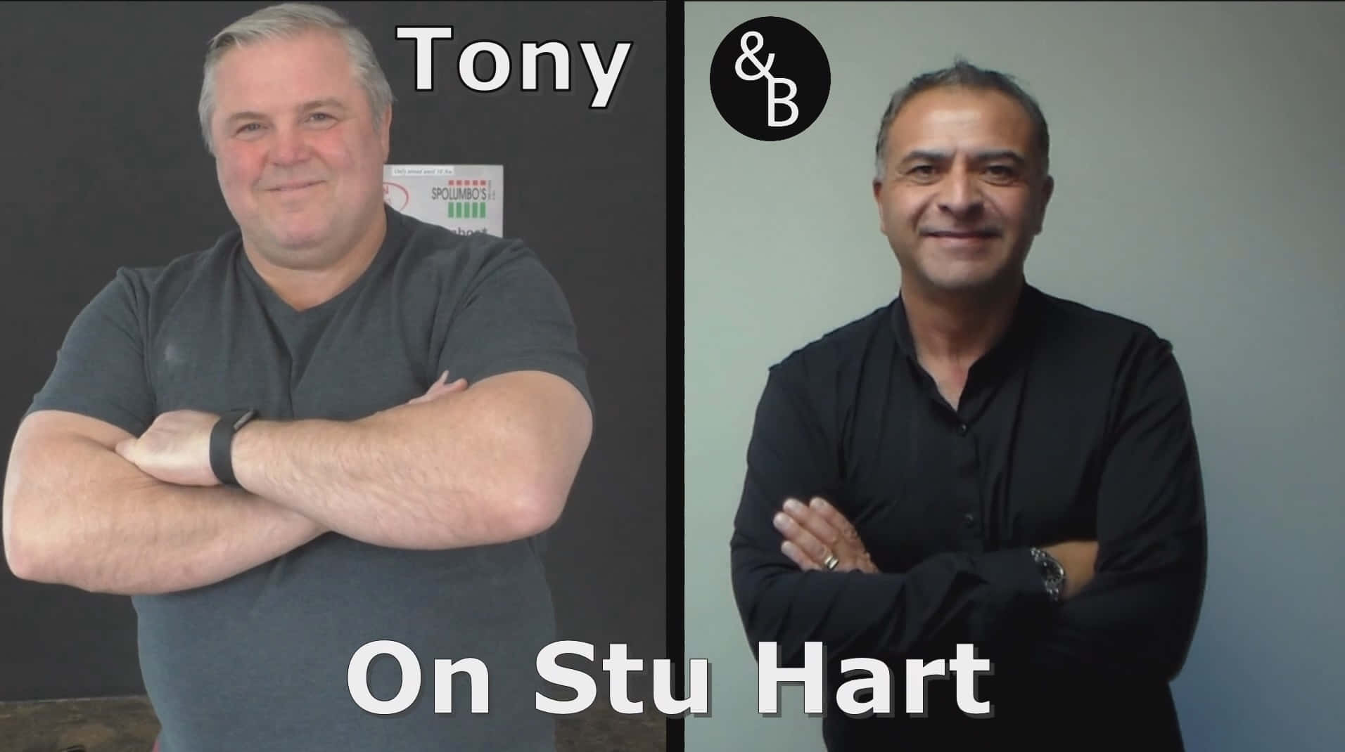 Stu Hart, wrestling gym, plain background, HD Desktop Wallpaper