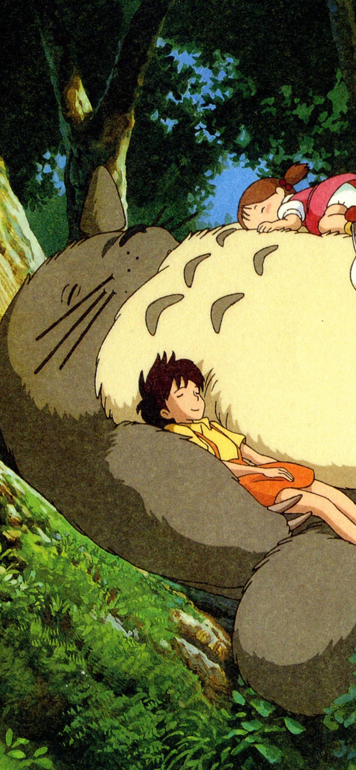 Studio Ghibli, iPhone, young girl, 2K Phone Wallpaper