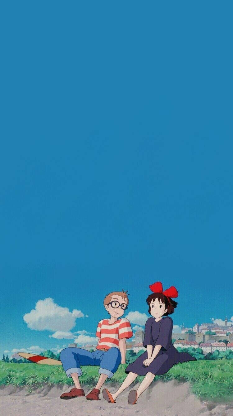 Studio Ghibli, iPhone, children, HD Phone Wallpaper