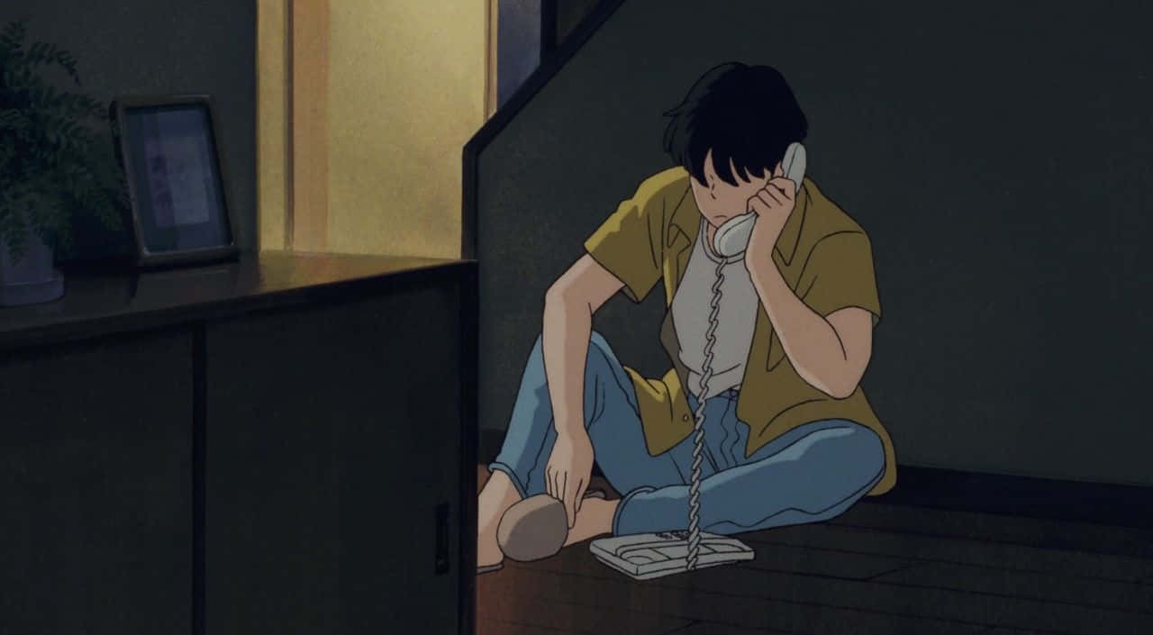 Studio Ghibli, Ocean Waves, wooden floor, HD Desktop Wallpaper