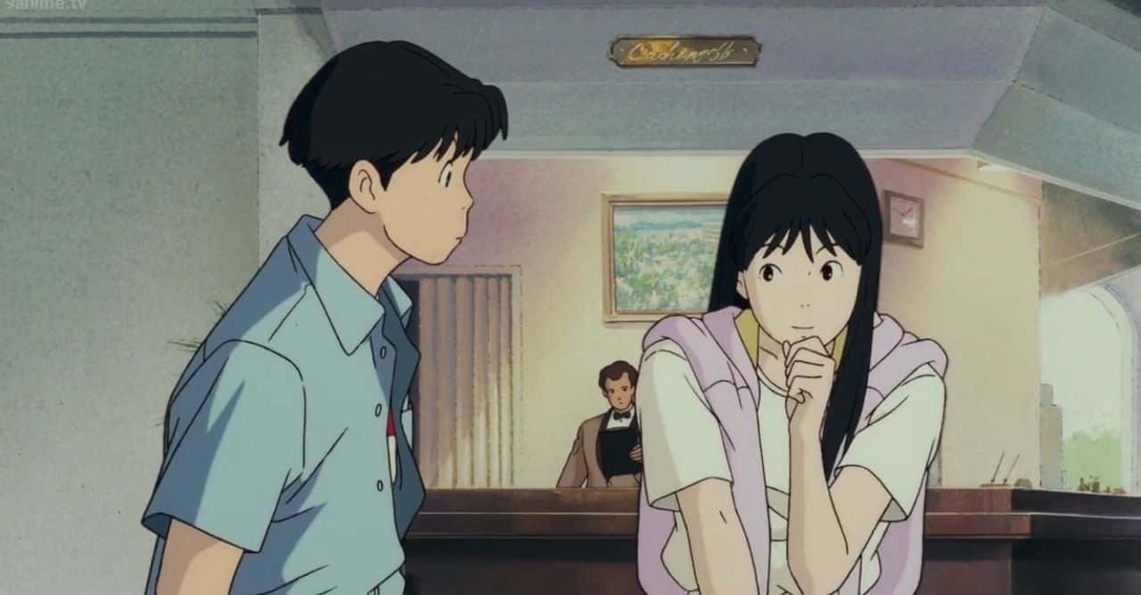 Studio Ghibli, Ocean Waves, 1280 x 667, HD Desktop Wallpaper