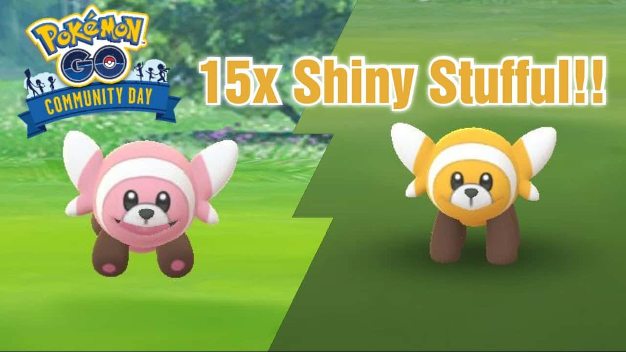 Stufful, Shiny Stufful, pink, HD Desktop Wallpaper