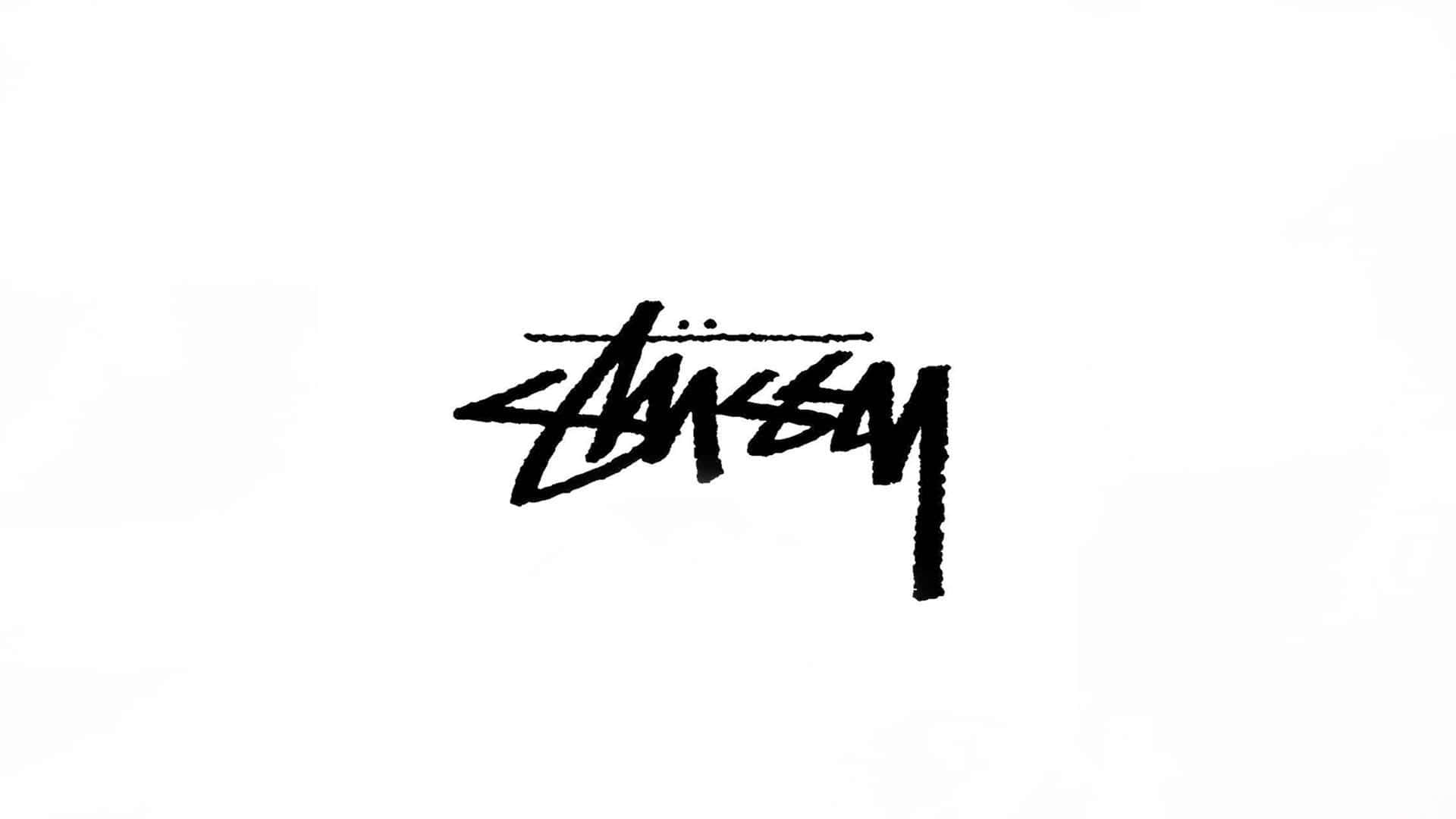 Stussy, black, white, Full HD Desktop Wallpaper