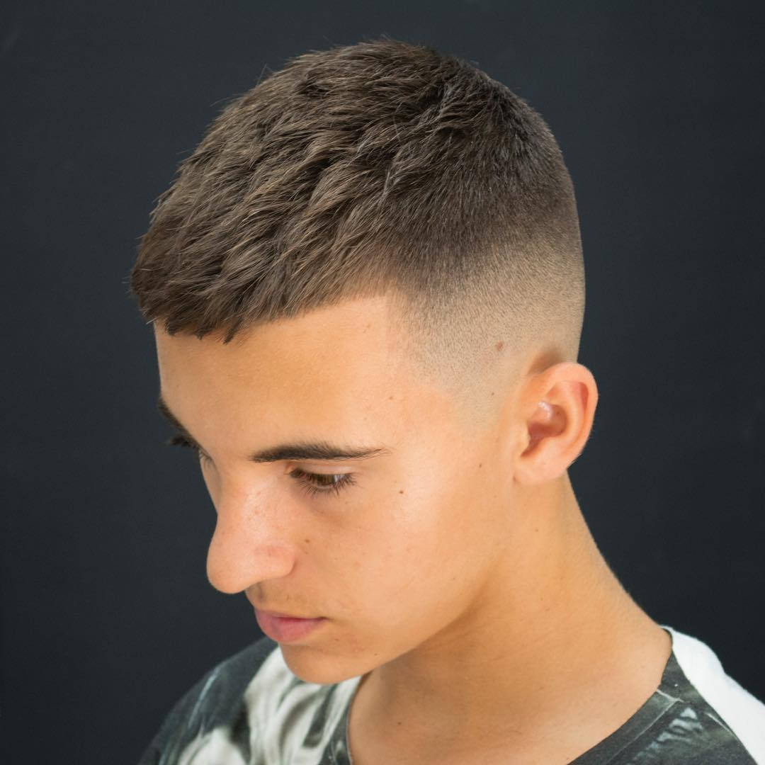 short fade, men's hairstyle, modern fade haircut, SD Desktop Wallpaper
