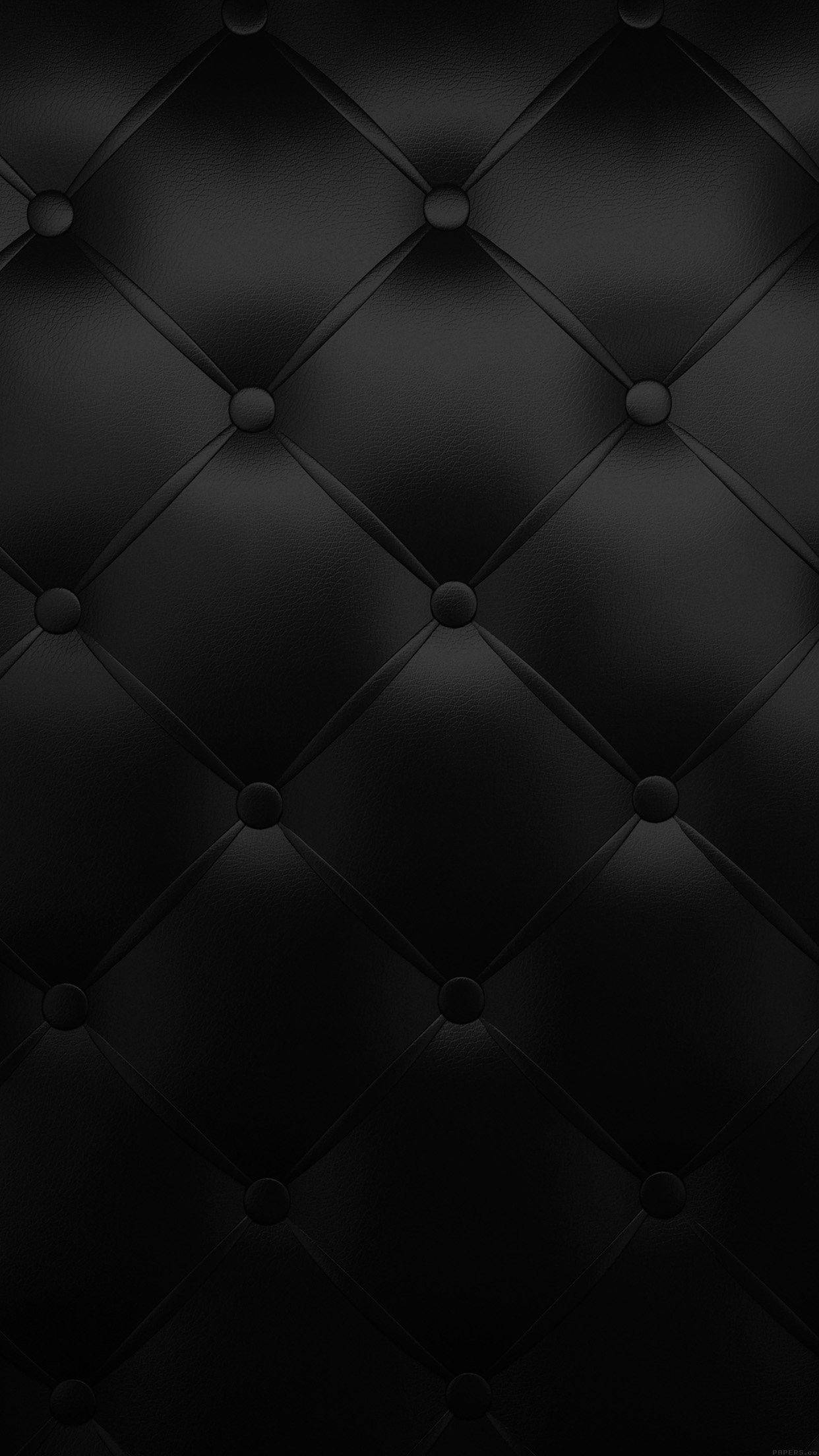 stylish black sofa, sleek black tufted leather, diamond stitching, Full HD Phone Wallpaper