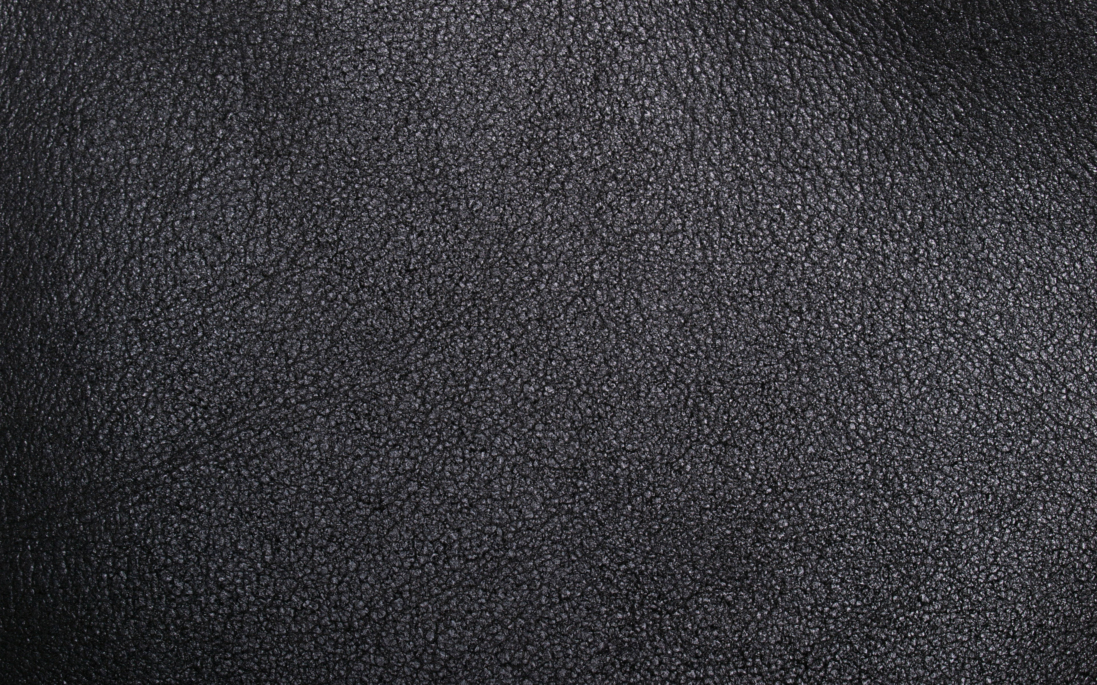 Stylish Black, dark textured leather, fine grain patterns, 4K Desktop Wallpaper