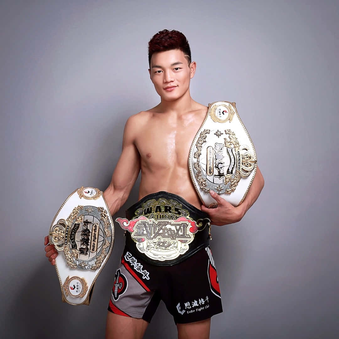 Su Mudaerji, championship belts, ornate, SD Desktop Wallpaper