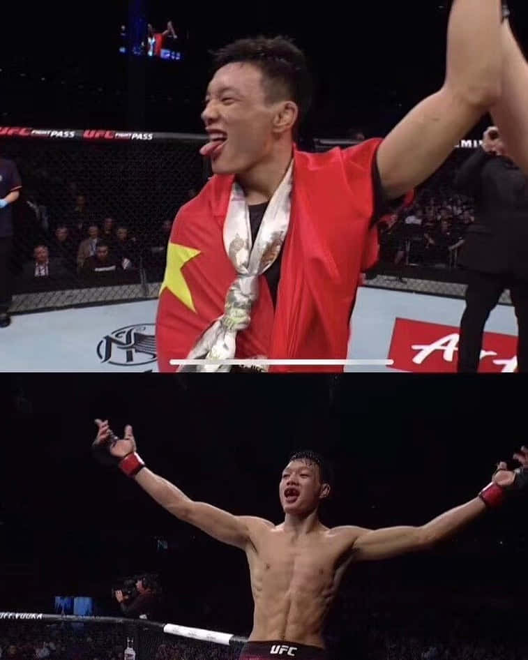 Su Mudaerji, red Chinese flag, silver medal, SD Phone Wallpaper