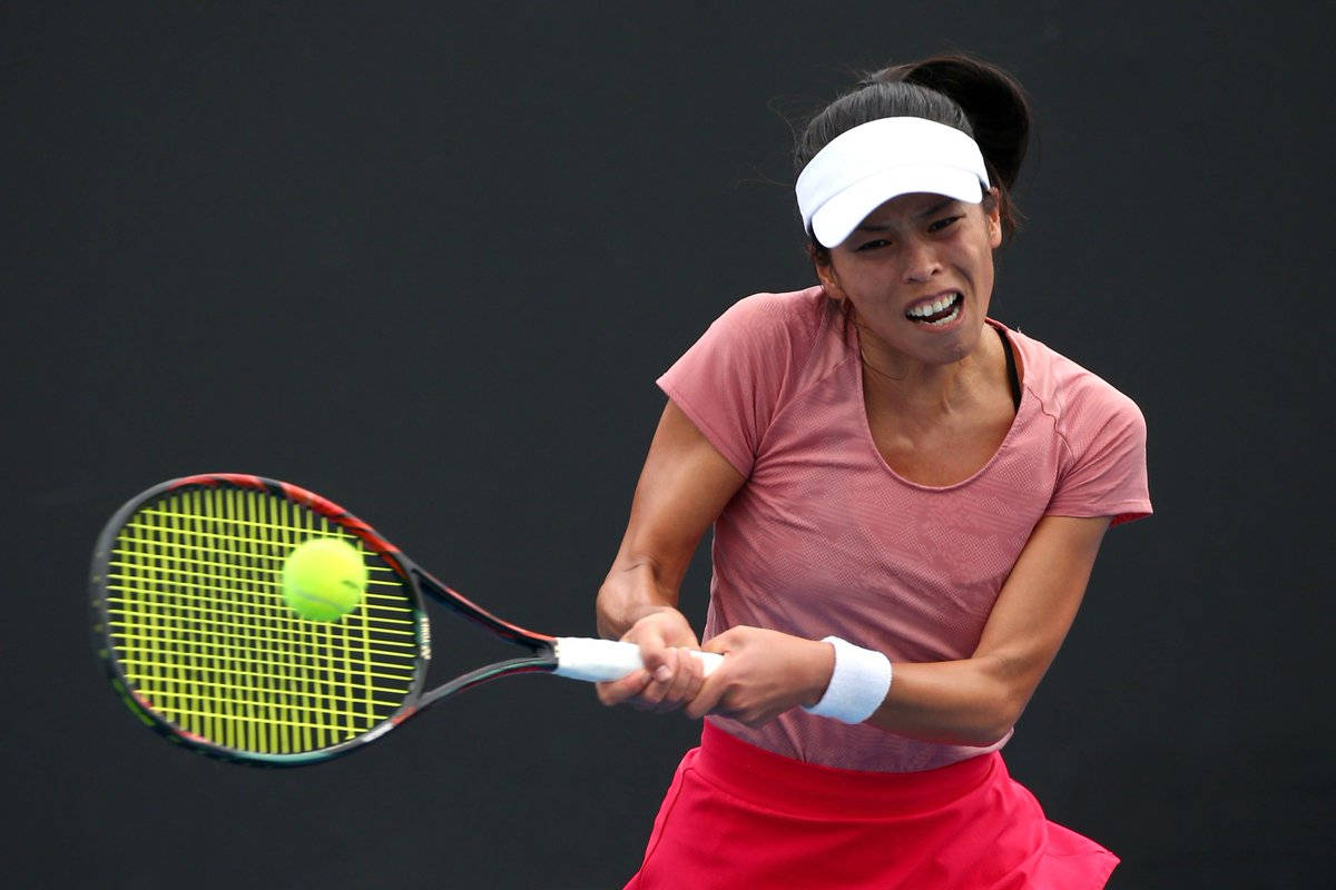 Su-wei Hsieh, pink outfit, tennis player, SD Desktop Wallpaper